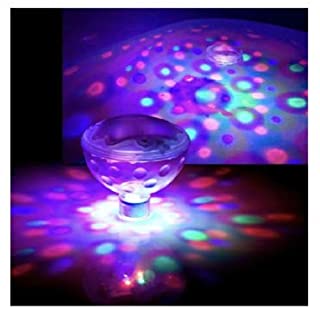 AddLiving - Juego de 2 luces led de discoteca flotantes y sumergibles para banos- spa o piscinas
