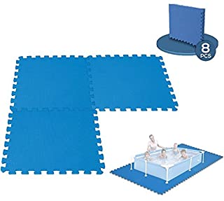 Alfombra modulable para piscina- 8 paneles – 50 cm x 50 cm