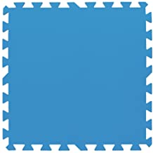 Bestway 58220 - Tapiz de Suelo de Goma 9 piezas 50x50 cm Azul