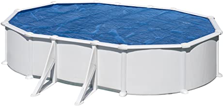Gre CPROV510 - Cobertor de Verano para Piscina Ovalada de 485 x 335 cm- Color Azul