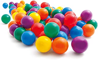 Intex 49602NP - Pack 100 bolas multicolor de 6-5 cm diametro - color-modelo surtido