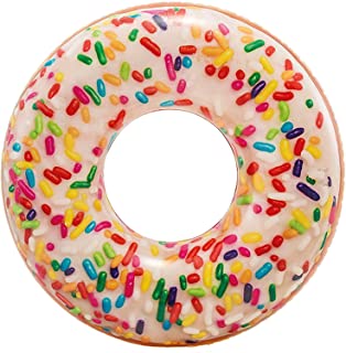 Intex 56263NP - Rueda hinchable Donut de colores 114 cm diametro