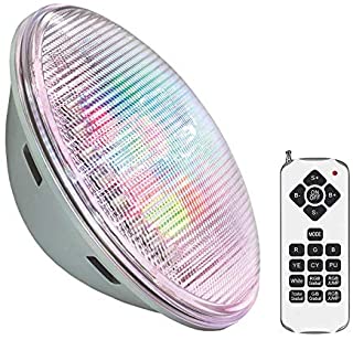 Lampara LED PAR56 RGB para piscinas- G53- 45W- Acero Inox. Int- RGB- regulable